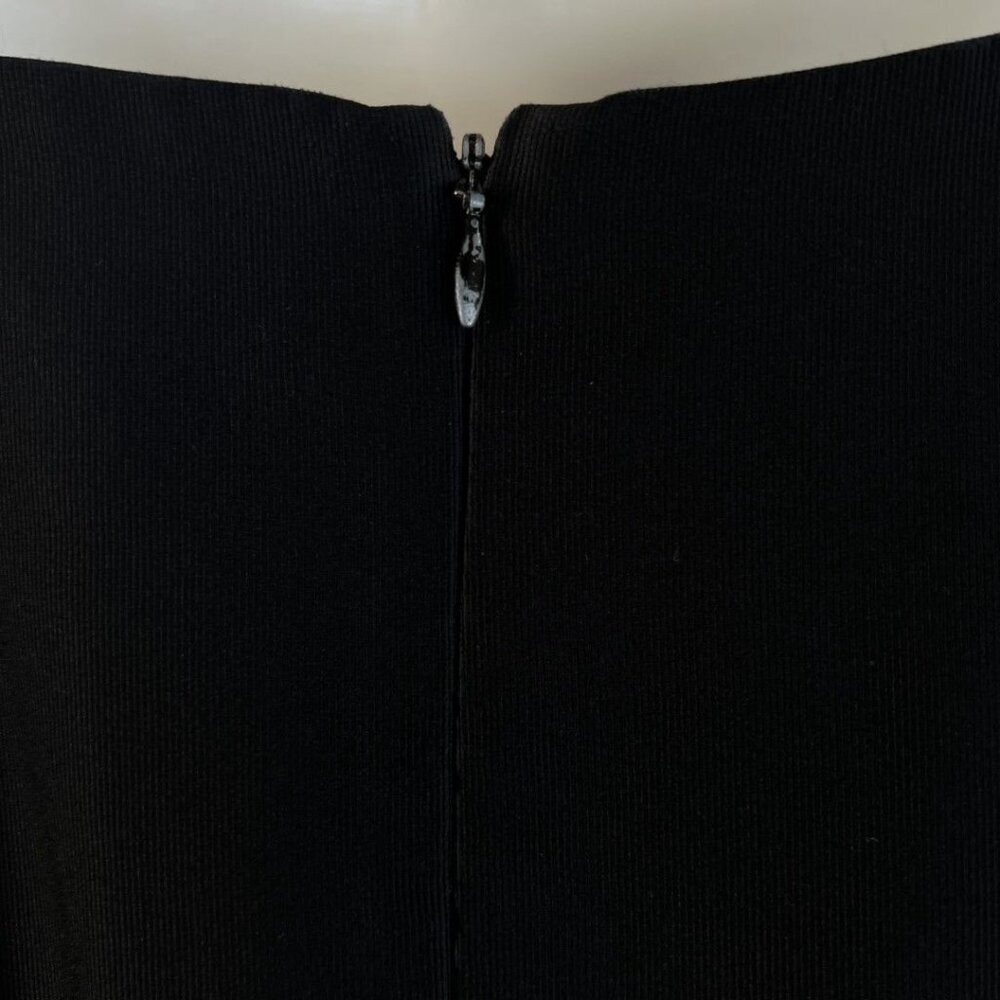 Nha Khanh Black Soft Pink Hi-Lo Formal Gown $890 - Picture 13 of 16